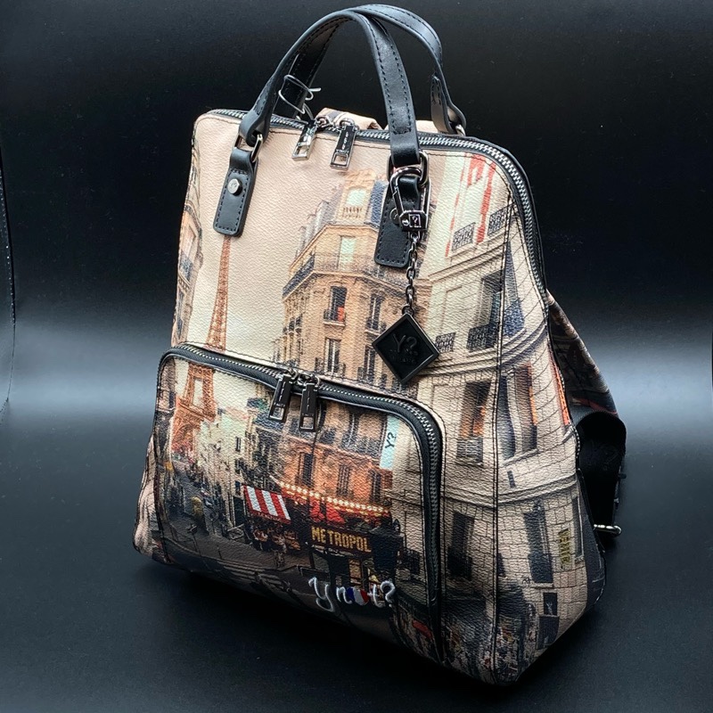YNot Yes 401 Zaino Due Manici Parigi Boheme