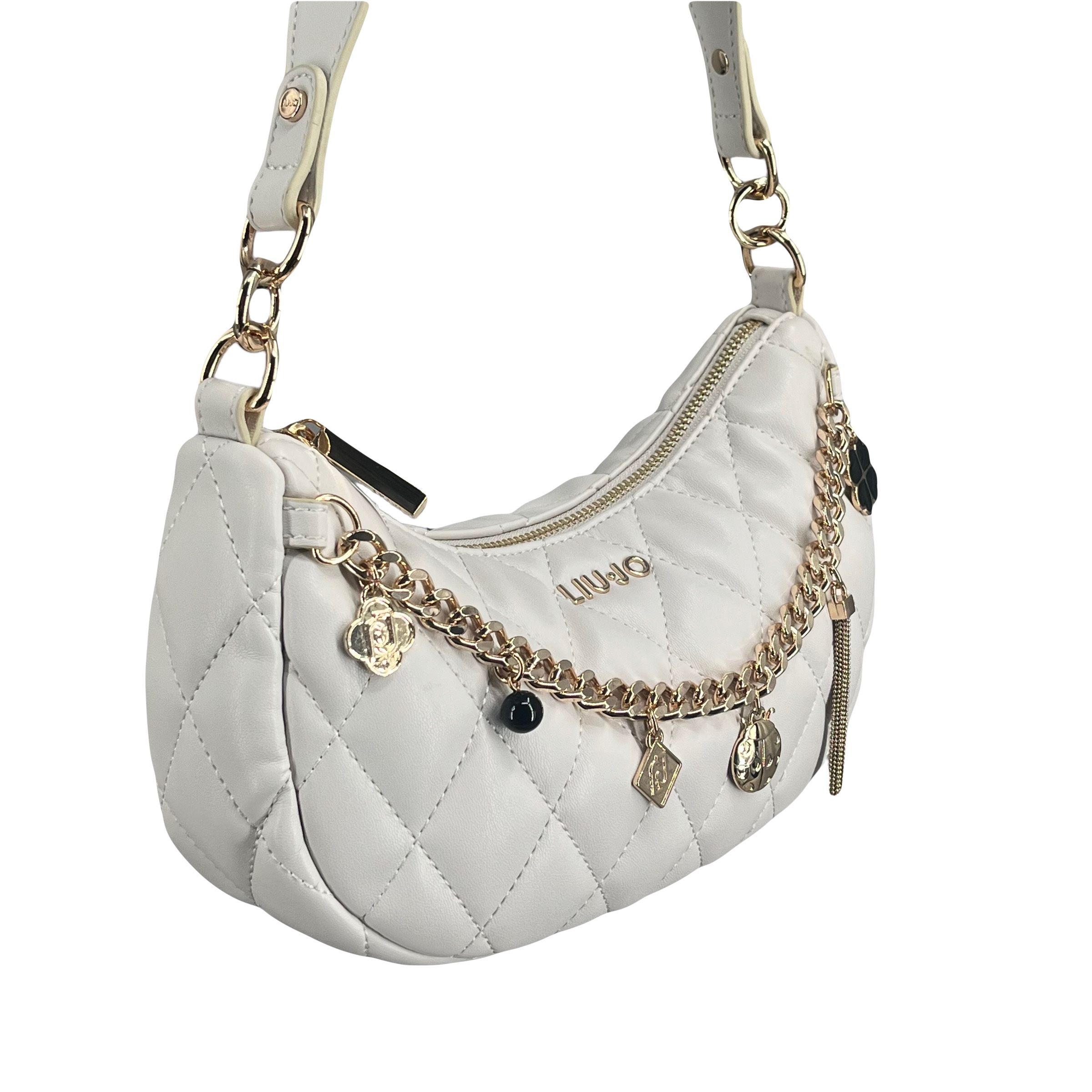 Borsa Liu Jo Ama Hobo - Ecopelle Nera Con Tracolla Regolabile - Foto 7