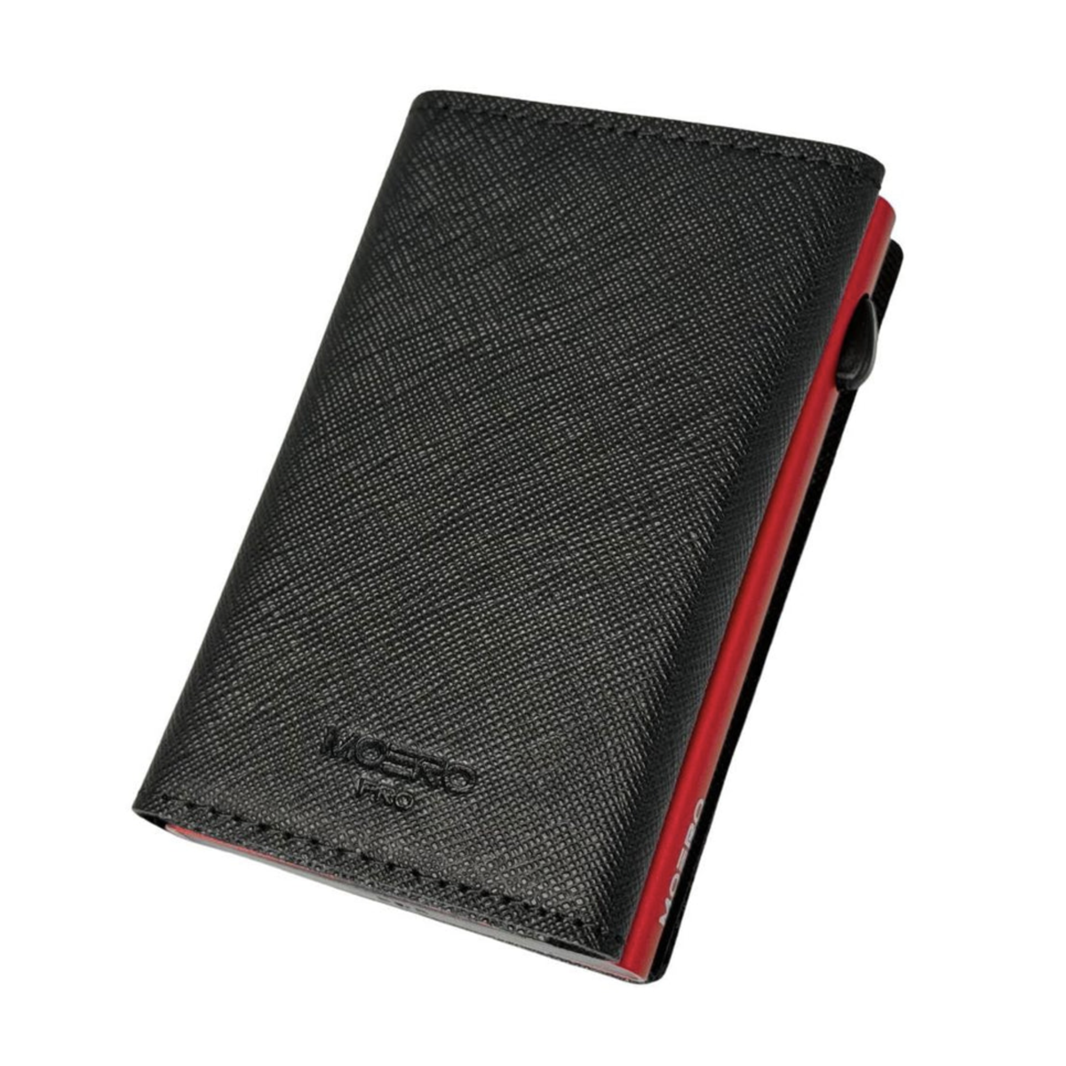 Moero Saffiano Pro zip Black Red